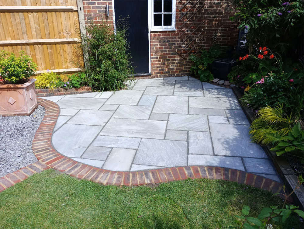 New patio