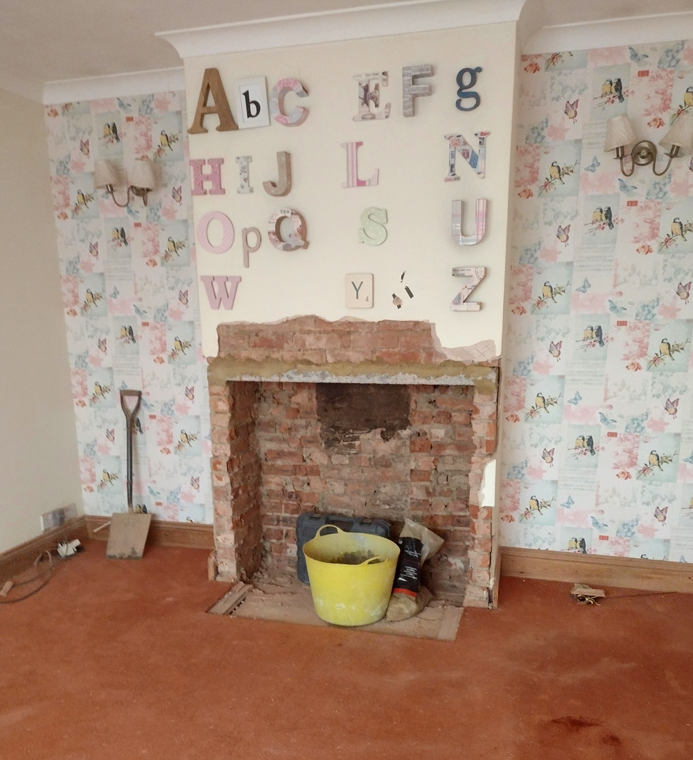 New Fireplace