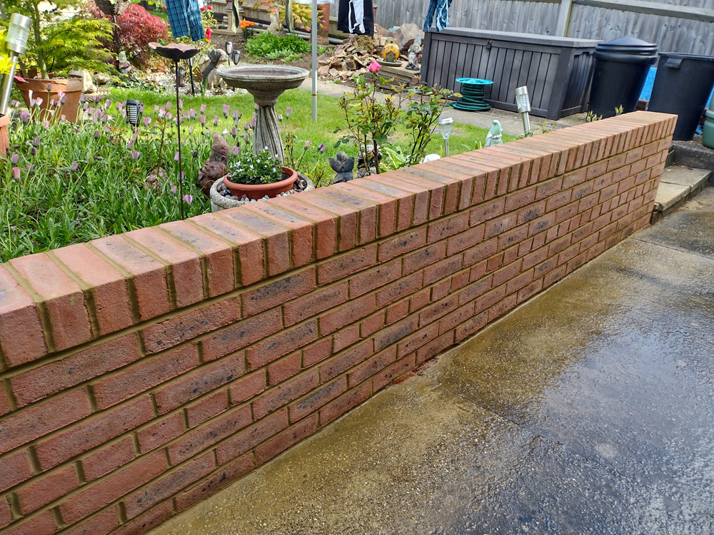 New Garden Wall