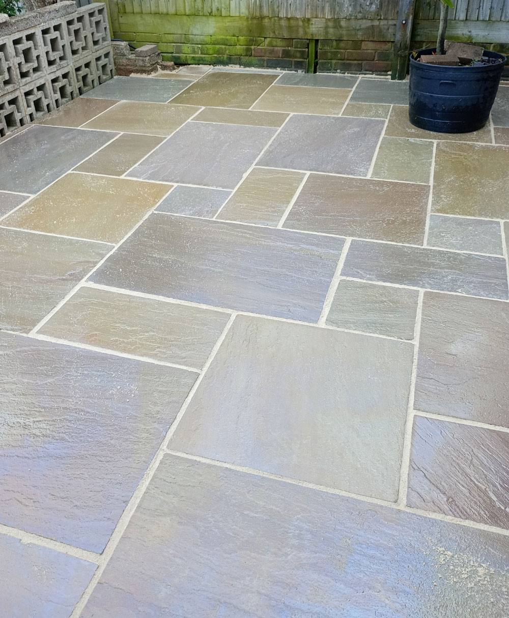 New patio