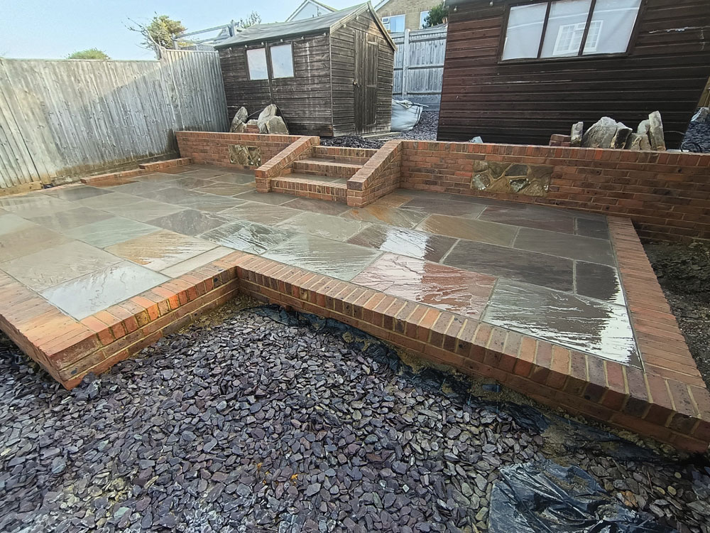 A Raised Patio